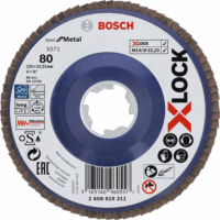 Bosch X-LOCK X571 K80 Best for Metal vágókorong - 125mm