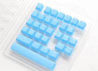 Ducky Double-Shot Gumi Keycap Szett - Kék (31db-os)