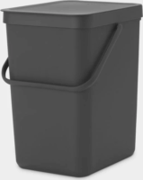 Brabantia Sort & Go Waste Bin 25 literes hulladékgyűjtő szemetes - Sötétszürke