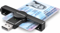 Axagon CRE-SMP1A Multi USB 2.0 Smart card / ID card kártyaolvasó