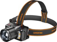 Superfire HL25 Fejlámpa - Fekete