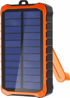 4smarts Solar Prepper Power Bank 12000mAh - Fekete