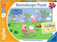 Ravensburger Kis felfedezők: Peppa Malac 2 x 24 darabos tiptoi Oktató Puzzle