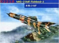 Trumpeter MIG-21 MF vadászrepülőgép műanyag modell (1:32)