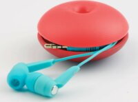 Cable Candy CC002 Szilikon headset kábelrendező - Piros