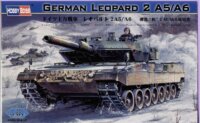 HobbyBoss German Tank Leopard 2 A5/A6 tank műanyag összeépíthető makett (1:35)