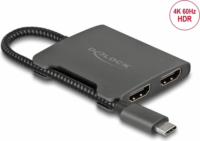 Delock 87778 HDMI Splitter (1 PC - 2 Kijelző)