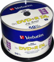 Verbatim DVD+R DL Kétrétegű DVD lemez Henger (50db/cs)