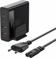 Mcdodo CH-1802 2x USB-C - 2x USB-A Hálózati töltő - Fekete (100W)