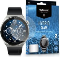 MyScreen Hybrid Huawei Watch GT 3 Pro Kijelzővédő üveg - 46 mm (2db)