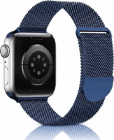 Phoner Rome Apple Watch S1/S2/S3/S4/S5/S6/S7/S8/S9/SE Pántos fém Szíj 38/40/41mm - Kék