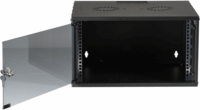 EFB 19" Fali rack szekrény 9U 458x544x600mm - Fekete
