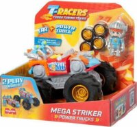 Magic Box T-Racers Mega Striker 2 az 1-ben szuperterepjáró figurával - Szürke