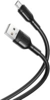 XO NB212 USB-A apa - Micro USB-B apa 2.0 Adat és töltő kábel - Fekete (1m)