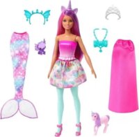 Mattel Barbie Dreamtopia: Átváltozó sellő baba