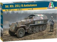 Italeri Sd. Kfz. 251/8 Ambulance lövészpáncélos műanyag modell (1:72)