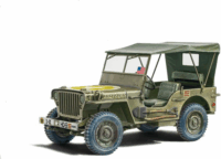 Italeri Jeep Willys MB terepjáró műanyag modell (1:24)