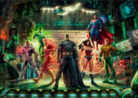Schmidt Spiele Thomas Kinkade Studios DC Super Hero Az Igazság Ligája - 1000 darabos puzzle