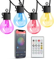 Garden of Eden 11745 Smart Kültéri napelemes fényfüzér 9,4m - RGB