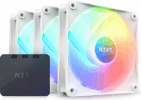 NZXT F120 RGB Core 120 PWM RGB Rendszerhűtő - Fehér (3db/csomag)