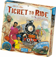 Ticket to Ride Map Collection 2: India & Switzerland kiegészítő - Angol