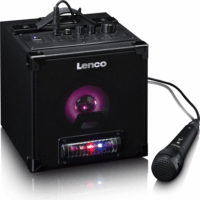 Lenco BTC-070BK Karaoke Bluetooth hangszóró és mikrofon - Fekete