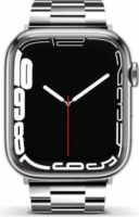 Mercury Apple Watch S4/S5/S6/S7/S8/S9/SE/Ultra Fém Szíj 42/44/45/49mm - Ezüst