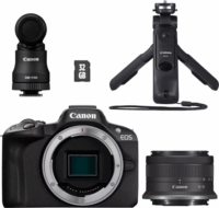 Canon EOS R50 5811C035 Tükörnélküli fényképezőgép - Fekete