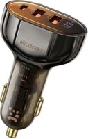 Mcdodo CC-2300 2x USB-A / USB-C Autós töltő - Fekete (100W)