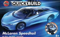 Airfix Quickbuild Mclaren Speedtail sportautó műanyag modell