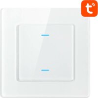 Avatto N-TS10-W2 2 Way TUYA Smart Wifi fényerőszabályzó kapcsoló relé - Fehér