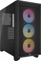 Corsair 3000D RGB Airflow Számítógépház - Fekete