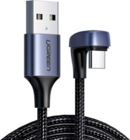 Ugreen 70315 USB-A apa - USB-C apa 2.0 Adat és töltő kábel - Fekete (2m)