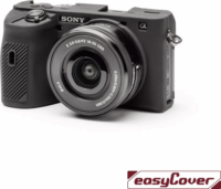 Easy Cover Sony A6600 Szilikon tok - Fekete