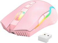 Onikuma CW905S RGB Wireless Gaming Egér - Rózsaszín