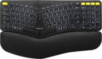 Delux GM902PRO Wireless Ergonomikus Billentyűzet - Fekete - Angol (US)