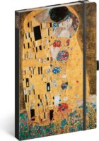 Realsystem Gustav Klimt 130 x 210mm Vonalas notesz - Mintás