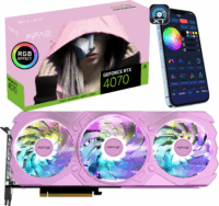KFA2 GeForce RTX 4070 12GB GDDR6X EX GAMER Pink Videókártya