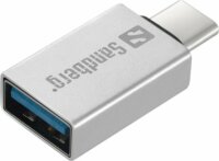 Sandberg CU0106 USB-C apa - USB-A anya Adapter