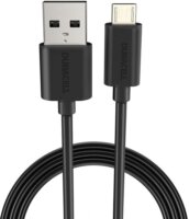 Duracell USB5023A USB-A apa - Micro USB apa 2.0 Adat és töltőkábel - Fekete (2m)