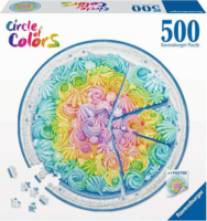Ravensburger Rainbow Cake - 500 darabos puzzle