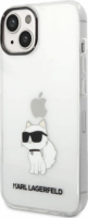 Karl Lagerfeld IML Choupette Apple iPhone 14 Plus Tok - Átlátszó/Mintás