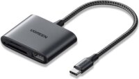 Ugreen CM387 USB-C apa - USB anya + Kártyaolvasó Adapter