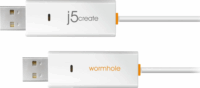 j5create JUC400-N Wormhole USB-USB adatkábel