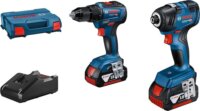 Bosch GDR 18V-200 Professional Akkumulátoros ütvecsavarozó + GSR 18V-55 Professional Akkumulátoros fúrócsavarozó