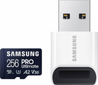 Samsung 256GB Pro Ultimate microSDXC UHS-I CL10 Memóriakártya + Kártyaolvasó