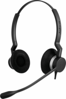 Jabra BIZ 2300 QD Duo Vezetékes Headset - Fekete