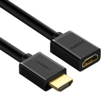 Ugreen HD107 HDMI - HDMI 2.0 Hosszabbító kábel 3m - Fekete