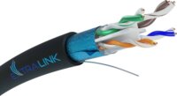 ExtraLink F/UTP CAT6 Installációs kábel 305m - Fekete