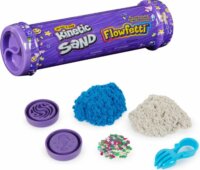 Spin Master Kinetic Sand Flowfetti meglepetés henger homokgyurma 113g - Vegyes színek